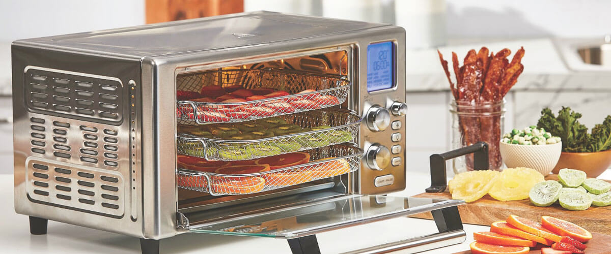 dehydrating process in the oven